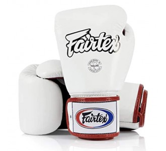 Детские боксерские перчатки Fairtex (BGV-1 White/red/black)